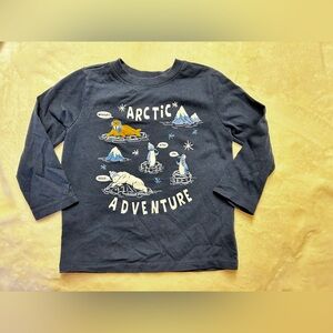 Garanimals Arctic Adventure Navy Long Sleeve Tee